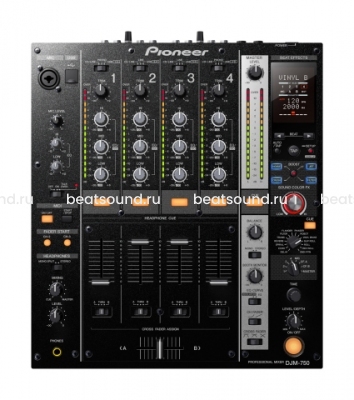 Pioneer представил новый микшер DJM 750 (K/S) с новейшим эффектом Boost Color FX
